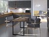 Маса Tucson 138 (Ланселот даб + Црна)