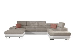 Аголна софа Comfivo Ruta IV (Soft 017 + Uttario Velvet 2979 + Uttario Velvet 2955 St)