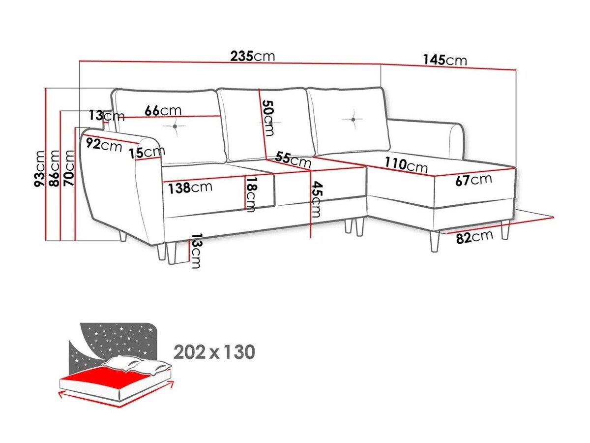 Аголна гарнитура Muncie 105 (Lux 29)
