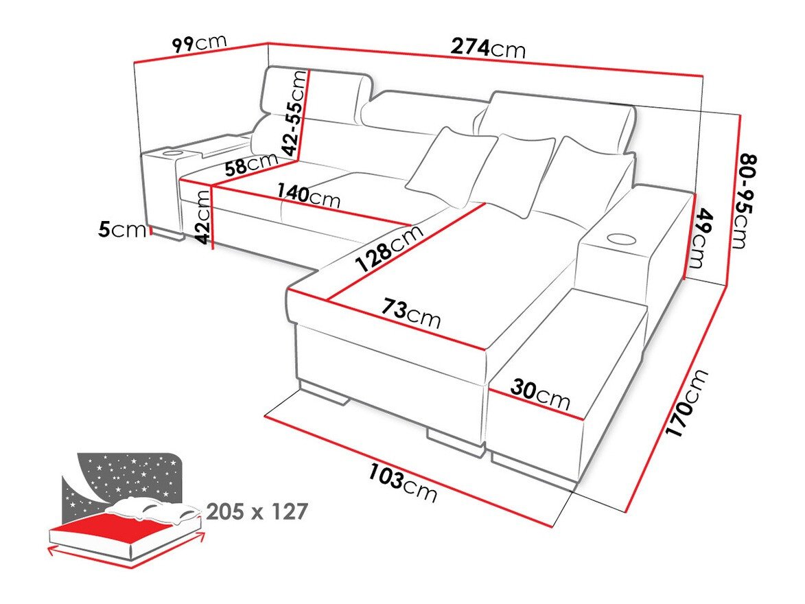Аголна гарнитура Pearland 103 (Soft 011 + Luxo 6601 + Evo 32)