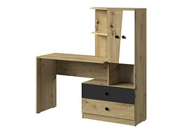 Биро Mirelbu 110 (Артисан даб + Бела + Црна)