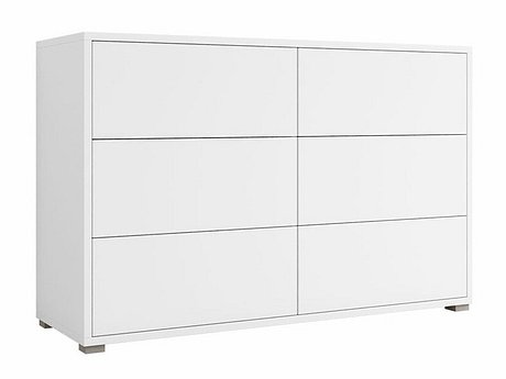 Комода со фиоки Comfivo Tutela II (Бела)