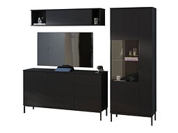Комплет за дневен престој Lomsore 110 (Црна)
