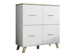 Креденец Larfloi 105 (Бела + Сонома даб)