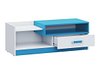 ТВ-комода Lorlare 111 (Бела + Розова)