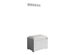 Комплет за ходник Comfivo Pinus VIII (Бела + Soft 017)