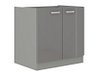Модуларен шкаф за кујнски мијалник со вратички Multi Grey 110