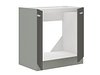 Модуларен шкаф за кујнски мијалник со вратички Multi Grey 110
