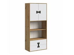 Библиотека Florevi 112 (Мат бела + Артисан даб)