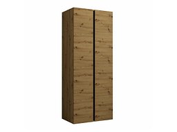 Гардеробер Pinis (Артисан даб + Црна)