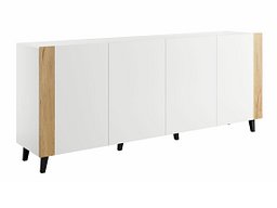 Креденец Charlotte 183 (Бела + Даб Craft)