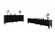 Комплет за дневен престој Charlotte 212 (Црна)