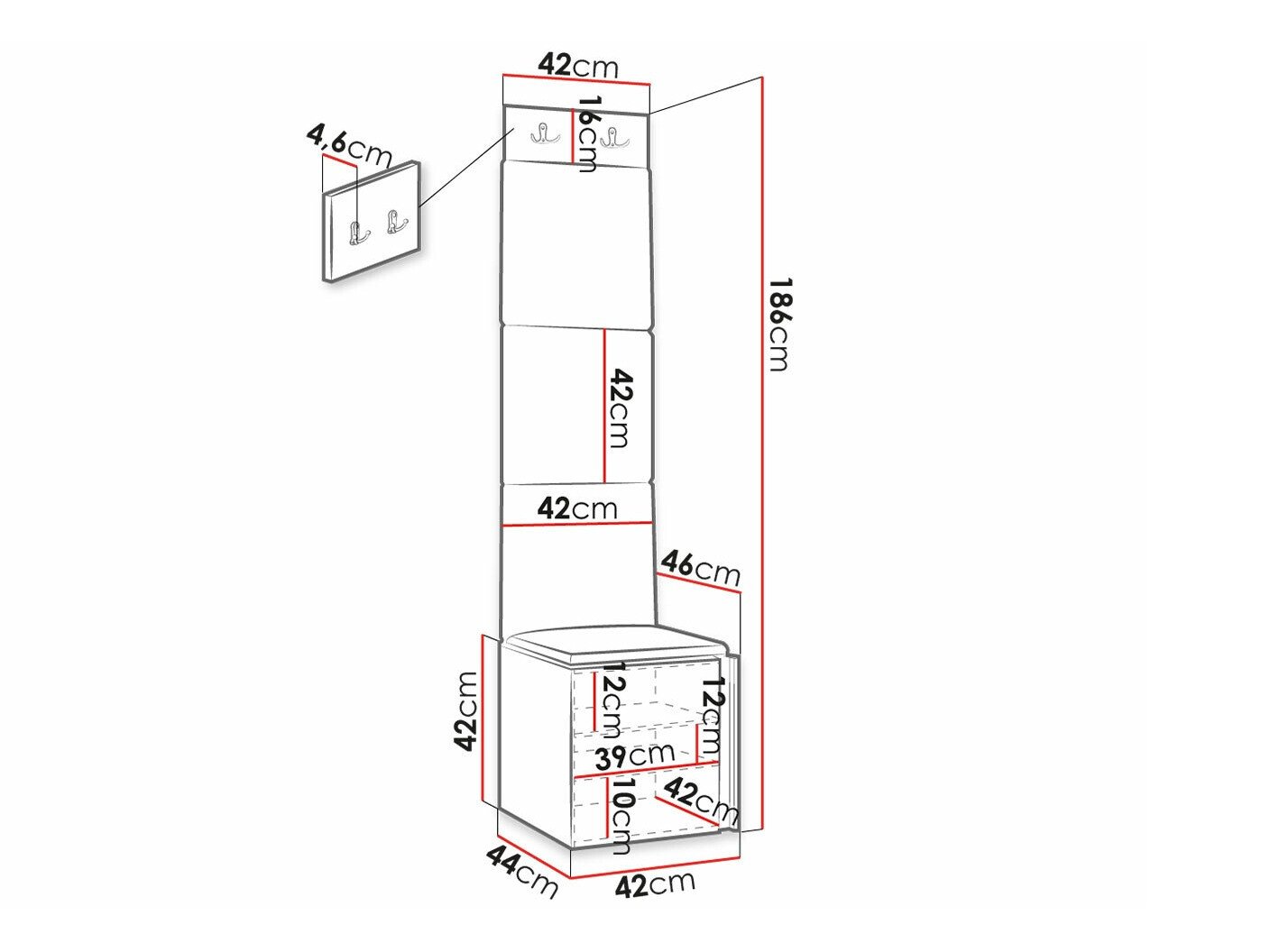 Комплет за ходник Hartford 386 (Polo 889)