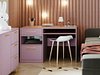 Биро Rosa (Виолетова + Златно)