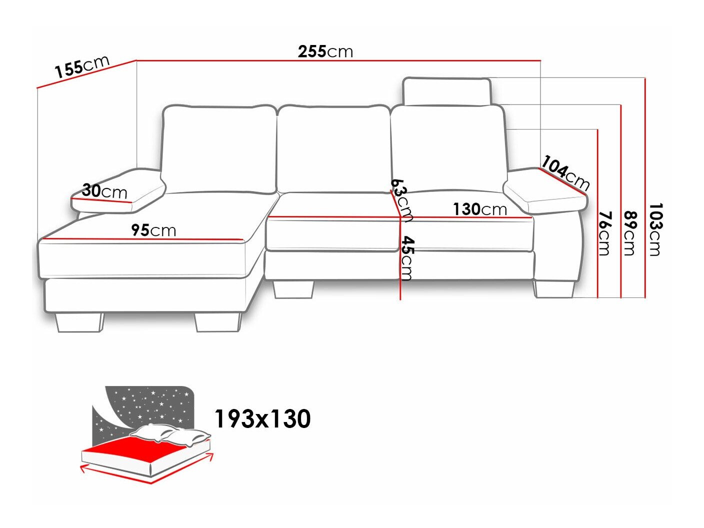 Аголна гарнитура Lincoln 182 (Barrel 97)
