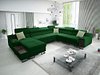 Аголна софа Sarasota 160 (Uttario Velvet 2951 + Uttario Velvet 2954)