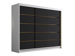 Гардеробер Closico Veltron II (Бела + Црна)