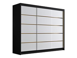 Гардеробер Closico Veltron II (Црна + Бела)