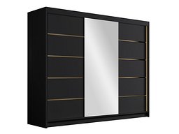 Гардеробер Closico Veltron II (Црна)