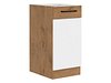 Модуларен шкаф со вратички Wood White 120