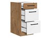 Модуларен шкаф со фиоки Wood White 139