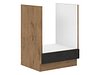 Модуларен шкаф за вградени апарати Wood Grey 125