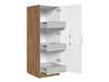 Модуларен шкаф со фиока и вратички Wood Grey 100