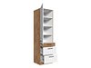 Модуларен шкаф со вратички Wood White 127