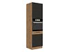 Модуларен шкаф за вградени апарати Wood Grey 113