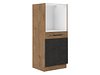 Модуларен шкаф за вградени апарати Wood Grey 122