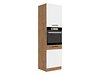 Модуларен шкаф за вградени апарати Wood White 113
