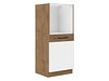 Модуларен шкаф за вградени апарати Wood White 122