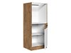 Модуларен шкаф за вградени апарати Wood White 122
