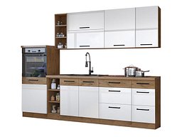 Модуларен кујнски комплет Wood White 136