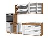 Модуларен кујнски комплет Wood White 136