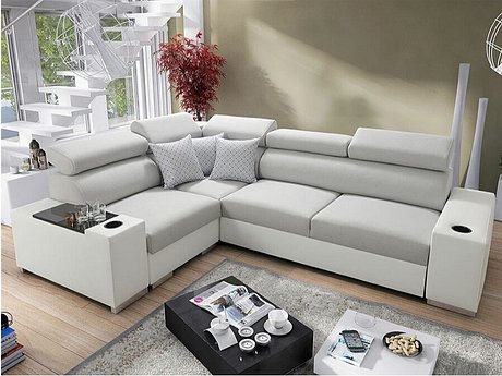 Аголна софа Pearland 104 (Ekj 01 + Luxo 6601 + Evo 32)
