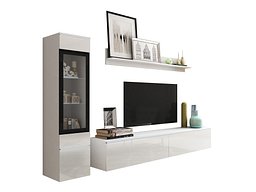 Комплет за дневен престој Mirfivo 100 (Бела + Сјајна бела)