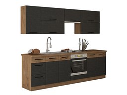Модуларен кујнски комплет Wood Grey 135