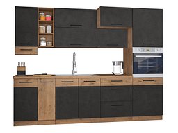 Модуларен кујнски комплет Wood Grey 136