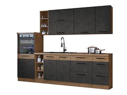 Модуларен кујнски комплет Wood Grey 137