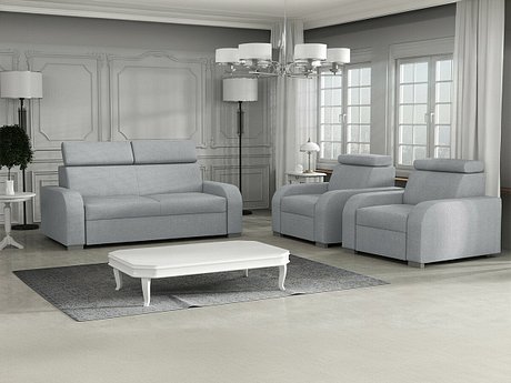 Комплет тапациран мебел Ovos (Crown 17)