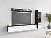 Комплет за дневен престој Mirfivo 100 (Матера сива + Сјајна бела)