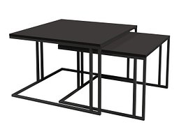 Комплет клуб маси Oswego 110 (Црна)