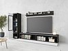 Комплет за дневен престој Mirfivo 100 (Матера сива + Сјајна бела)