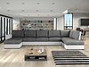 Аголна софа Comfivo Flumen I (Soft 017 + Lux 06)