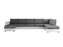 Аголна софа Comfivo Flumen I (Soft 017 + Lux 06)