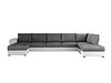 Аголна софа Comfivo Flumen I (Soft 017 + Lux 06)