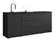 Комода со фиоки Mirfivo 102 (Графит)