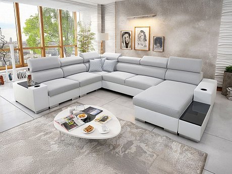 Аголна софа Pearland 105 (Ekj 01 + Luxo 6601 + Evo 32)