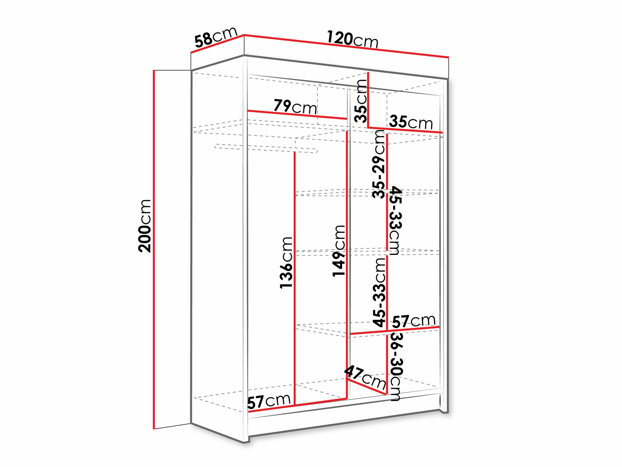 Гардеробер Closico Pacron I (Тартуф даб)